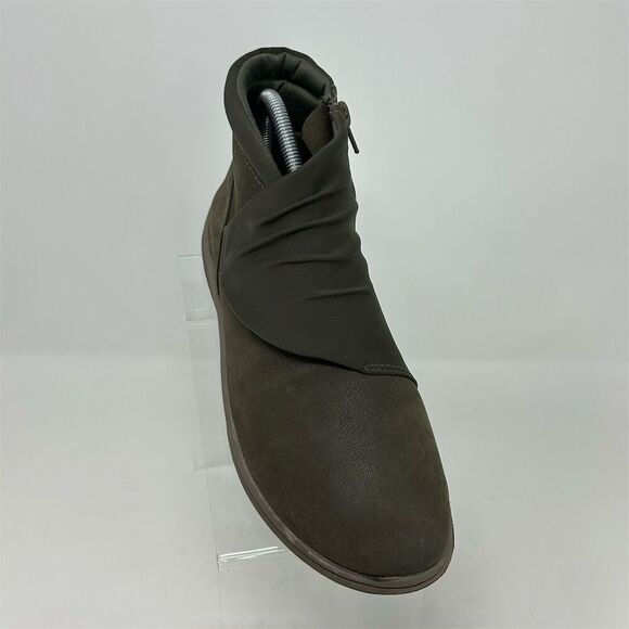 Clarks Cloudsteppers Sillian 2.0 HI Women's Ankle Boots Size 9 Olive Green - Picture 2 of 12